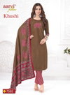 Khushi Vol 2 By Aarvi Cotton Kurti With Bottom Dupatta Suppliers In India